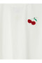 Nevavm Cherry Printed 100% Cotton Women's T-Shirt with Difference - 6