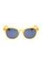 Non Polarized Sunglasses Grey Frame Blue Mirror Lens 51mm - P584BL2V - 2