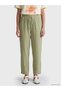 Trendlucky Women's Muslin Pants with Elastic Waist and Contrast - 2