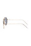 Polarized Sunglasses Gold Frame Green Mirror Lens 58mm - M8040GR2PV - 7