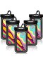 ® Mobile Waterproof Pouch, Touchscreen Functionality, Waterproof Case, Cellphone Dry Bag (Pack of 5)
