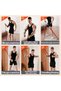 Premium Resistance Band Set of 4 - Fitness Band with Door Anchor, Hand Grips, and Ankle Straps, Pack of 12 - 6