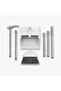 Professional Luxury Dustpan Foldable Dustpan Set White Color Broom Cleaning Supplies - 5