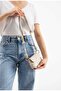 Women's Mini Size Hand and Shoulder Crossbody Bag Tan - 2