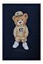 Baby Boy Summer Cotton Denim Shorts Set with Snap Fasteners on the Shoulder (9-18 Months) - 2