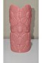 Daisy Relief Bioplastic Modern Decorative Vase – 20 cm Design Object Pink (Flowers Not Included) - 3