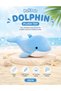 Dolphin Plush Toy 20CM Soft Stuffed Animal for Kids Cute Ocean Dolphin Plushie PP Cotton Filled Cuddly Marine Toy Lightweight Gift for Boys Girls Nursery Travel Bedtime Companion