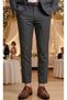 2703 Men's Brown Genuine Leather Wedding Groom Suit Lace-Up Neolit ​​Shiny Classic Daily Stylish Shoes - 3