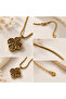 Gold Vintage Motif Pendant - 2