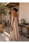Beige Rope Strap Dress - 3