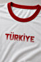 Türkiye Garni Collared 100% Cotton National Team T-Shirt - White - 2