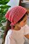 3 Pieces of Different Color Soft Patterned Knitted Bohemian Bandanas - 2
