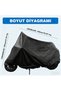Premium Water Dustproof Motorcycle, Bicycle and Electric Scooter Protection Cover (180X120 cm) - 4