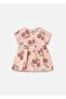 Baby Girl Buttoned Muslin Dress Powder 1921