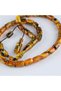 Katalin Master Craftsmanship Signed Capsule Cut 8X12Mm Prayer Beads - Yellow - 5