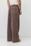 Washable super baggy sweatpants brown - 3