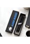 Special Professionally Designed Matte Black Metal Rollerball Pen Set for Journalists - 2
