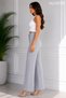 Ribbed Wide-Leg Seam Detailed Palazzo Women’s Pants - 3