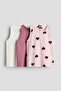 3-pack vest tops