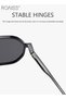 Men's Polarized Square Sunglasses UV400 Protection Sun Glasses Aluminum Magnesium Alloy Frame Color Changing Glasses for Driving Fishing Golfing Traveling Gradient Grey Lens - 5