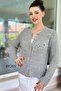 Embroidered Knitwear Cardigan 6Y265 - 3