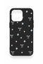 iPhone 15 Pro Max Compatible Mini Bow Black Patterned Silicone Case - 2