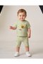 Baby Girl Summer Bee Printed Ribbed 6-9-12-18-24 Months Capri Set of 2
