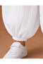 Girl's Wrinkled Balloon Pants - 5