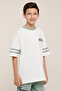 Snoopy Print T-Shirt with Crew Neck and Short Sleeves - 4