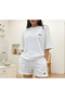 Basic Oversize T-Shirt and Shorts Set – Relaxed Fit, Casual Sports Combo