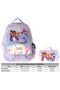 Very Nice Girl's (Lilac) Primary School School Bag and Pencil Case Set - Setwg-W6080C - 3