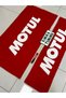 Red Motul Torpedo and Back Towel Set 2 Pieces (Torpedo 35X135, Back Towel 70 X 135) (Keychain Gift) - 2