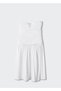 Metallic Detailed Draped Dress - 3