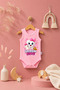 Baby Bodysuit with First Tooth Print on It, 100% Cotton Undershirt Sleeveless Bodysuit (Newborn & Infant) - 2
