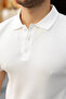 Men's button-down collar short sleeve knit t-shirt - 4