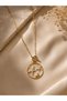 Gold Necklace with Starfish Figure - Special Design on Brass - 4