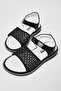 Children's Unisex Black Children's Stone Sandals - 4