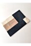 Cream Brown Design Denim Patchwork Briefcase File Organizer Laptop Bag - 5