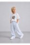 Boy's 100% Cotton Linen Blend Pants + T-Shirt Set