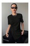 Texx Store Quality Women's Asymmetrical T-Shirt with Slits Basic Oversize Short Sleeve Modern T-Shirt - 2
