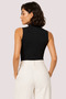 Women's 3-Piece Stand Collar Sleeveless Cotton & Modal Stretchable Basic Undershirt - 3-Piece Advantage Pack - 7