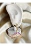 Pearl Detailed Mermaid Tail Earrings - 2