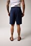 Elastic Waist Muslin Shorts - 8