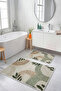 Digital Printed Non-Slip Washable Double Bath Mat Bathroom Rug 40X60 + 60X100Cm - 4