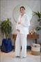 Santorini 100% Cotton-Linen Maternity and Postpartum Pants - Flowy Wide Leg - 2