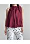 Halter Neck Balloon Blouse - 2