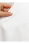 Mgrf Teddy Bear Printed White Oversize Men's T-Shirt – Large Back Print 100% Cotton Streetwear - 4