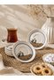 Kaya Zühre Porcelain 6-Piece Tea Plate