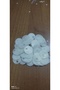 50 gram bag stamp ecru color - 4
