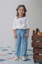 Floral Embroidered Jean